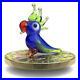 Canada 2022 $5 Maple Leaf Murano Glass Series Parrot 1 Oz Silver Coin