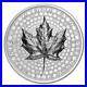 Canada 2023 5oz'Ultra High Relief Maple Leaf' Reverse-Proof $50 Silver Coin