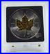 Canada 2024 Maple Leaf Golden Enigma Edition 1 Oz Silver Coin