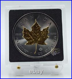 Canada 2024 Maple Leaf Golden Enigma Edition 1 Oz Silver Coin