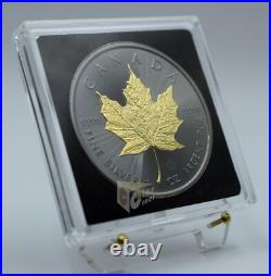 Canada 2024 Maple Leaf Golden Enigma Edition 1 Oz Silver Coin