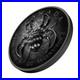 Canada 2025 $5 Maple Leaf Black Spider 1 oz Silver Coin with Bejeweled Insert