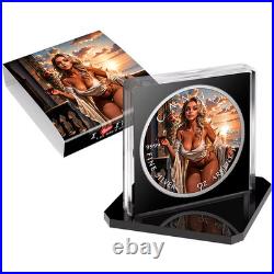 Canada 2025 Maple Leaf 1 oz silver coin- I love Italy