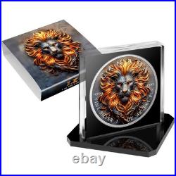 Canada 2025 Maple Leaf 1 oz silver coin- Stone Zodiac Leo