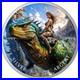Canada 2025 Maple Leaf -Dinosaur Rider Edition 1 oz Colorised Silver Art Coin
