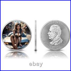 Canada 2025 Maple Leaf -Need a Ride Edition 1 oz Colorised Silver Art Coin Canada 2025 Maple Leaf -Need a Ride Edition 1 oz Colorised Silver Art Coin
