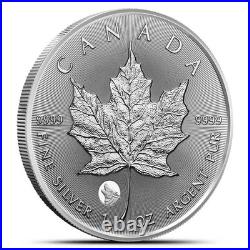 Canada 2026 Treasured Maple Leaf Wolf 1 OZ Pure Silver Bullion Coin