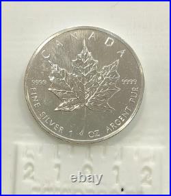 Canada 5 Dollars 2006 1 Ounce Pure Silver Maple Leaf