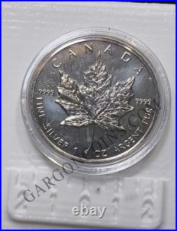 Canada 5 Dollars 2006 1 Ounce Pure Silver Maple Leaf