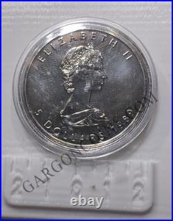 Canada 5 Dollars 2006 1 Ounce Pure Silver Maple Leaf