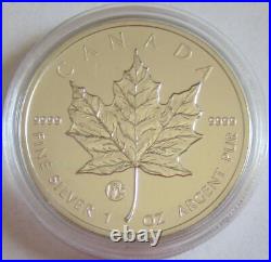 Canada 5 Dollars 2013 Maple Leaf Fabulous 15 Privy 1 Oz Silver