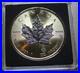 Canada 5 Dollars 2020 Silver 1 oz F#7387 Maple Leaf Rhodium and Gold Plated