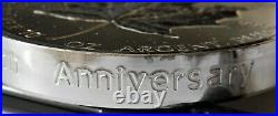 Canada 50 Dollar 1998 10 Years Maple Leaf, Uncirculated, 10 OZ Silver