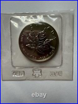 Canada Elizabeth II 5 Dollars 1989 Silver Maple Leaf 1 Oz Silver Coin SEALED