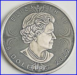 Canada Ice Colorized Edition Silver 2022 1 oz. 9999 Pure Silver Coin