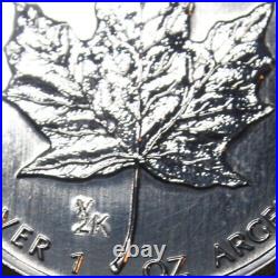 Canada Maple 5 Dollars 1999 Silver 1 oz F#5732 KM#187.9 Privy Y2K Only 10,000