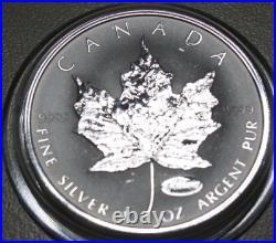 Canada Maple 5 Dollars 2000 Silver 1oz F#5727 KM#187.9 Privy Expo Hannover