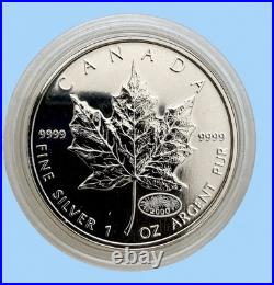 Canada Maple Leaf 2000 $5 1oz Silver 9999 Fireworks Privy Ed. 403,652 Capsule