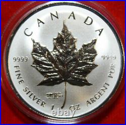 Canada Maple Leaf 5 Dollar 2014 1 OZ F #4986 Privy Mark World Money Fair