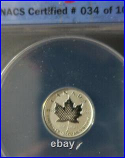 Canada Maple Leaf. 9999 Silver Fractional 5pc. Set Pulsating 2021 25th Anniv