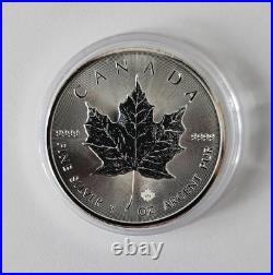 Canada Maple Leaf Troy 1oz Silver Coin. 999 Sterling Silver