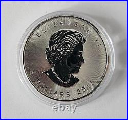 Canada Maple Leaf Troy 1oz Silver Coin. 999 Sterling Silver