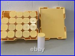 Canada silver maple leaf box and tubes empty no coins! Bin#6