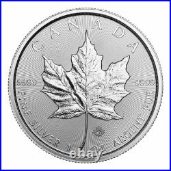 Canadian Minted Maple Leaf Silver Coin 1 Oz Fine 9999 Bullion Grade 2025