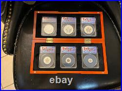 Canadian Silver Maple Leaf 25th Anniversary 6 coin set #213 of 297 ANACS Cert