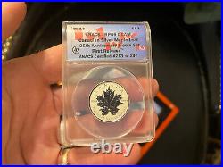 Canadian Silver Maple Leaf 25th Anniversary 6 coin set #213 of 297 ANACS Cert