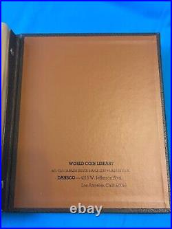 Dansco Canada Silver Maple Leaf Coin Album 4 pages