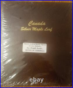 Dansco Coin Album #7215 Canada Silver Maple Leaf 1988