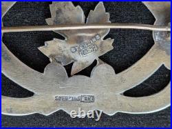 Fabulous Art Nouveau Richard Hemsley maple leaf enamel silver brooch Fabulous Art Nouveau Richard Hemsley maple leaf enamel silver brooch