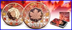 Filigree Maple Leaf. Solomon Islands 5$ 2023 2 oz 99,9% silver filigree coin