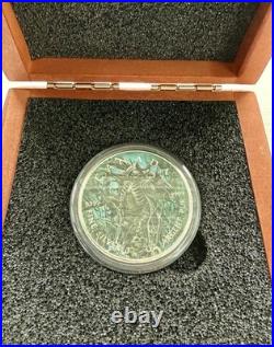 GRIM REAPER Death Maple Leaf Armageddon VI 1 Oz Silver Coin 5$ Canada 2023