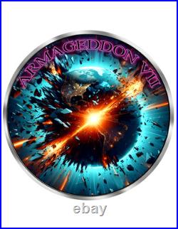 GRIM REAPER Death Maple Leaf Armageddon VII 1 oz Silver Coin Canada 2024 GRIM REAPER Death Maple Leaf Armageddon VII 1 oz Silver Coin Canada 2024