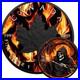 Grim Reaper Hell Edition 2023 $5 1 oz Silver Maple Leaf Coin