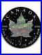 HOLO DIAMOND DUST Maple Leaf 1 Oz Silver Coin 5$ Canada 2025