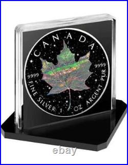 HOLO DIAMOND DUST Maple Leaf 1 Oz Silver Coin 5$ Canada 2025