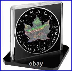 HOLO DIAMOND DUST Maple Leaf 1oz Silver Coin 5$ Canada? STUNNING COIN 2025