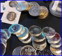 LOT 5 X 2009 CANADA MAPLE LEAF 1 oz SILVER 9999 SILVER DOLLAR COIN? X 5