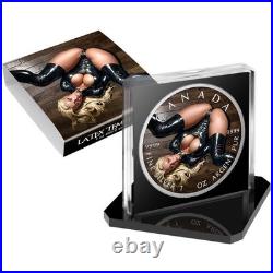 Latex Temptation Edition 2026 $5 1 oz Silver Maple Leaf Coloured Coin
