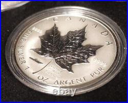 Legacy of Liberty WWII Maple Leaf Set of 3 Rev Proof. 999 Silver 1 OZ with COA