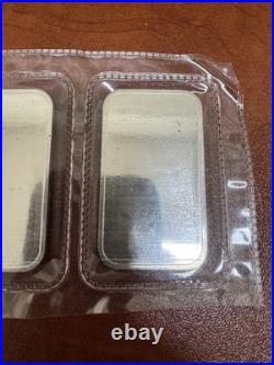 Lof (5) Consecutive Numbered 1oz Engelhard Maple Leaf Silver Bars Sealed MINT