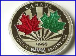 MAPLE LEAF FOREVER 1 Kg Kilo Silver Coin Proof 250$ Canada 2014 Low Mintage
