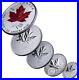 MAPLE LEAF Set 5 Silver Coins Canada 2025