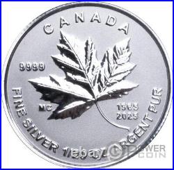 MAPLE LEAF Set 5 Silver Coins Canada 2025