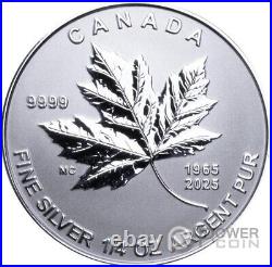 MAPLE LEAF Set 5 Silver Coins Canada 2025