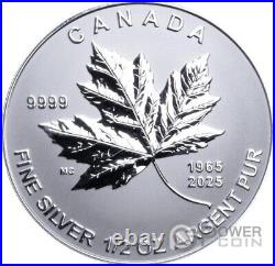 MAPLE LEAF Set 5 Silver Coins Canada 2025