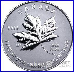 MAPLE LEAF Set 5 Silver Coins Canada 2025